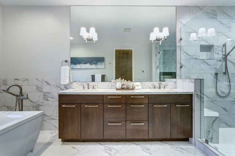 Elegant Vanity and Mirror