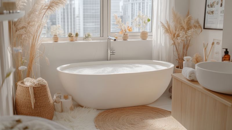 Relaxing Bath Space
